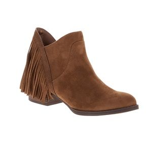 Faded Glory Fringe Ankle Boots